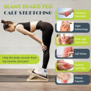 Adjustable Wooden Slant Board For Leg Exercises